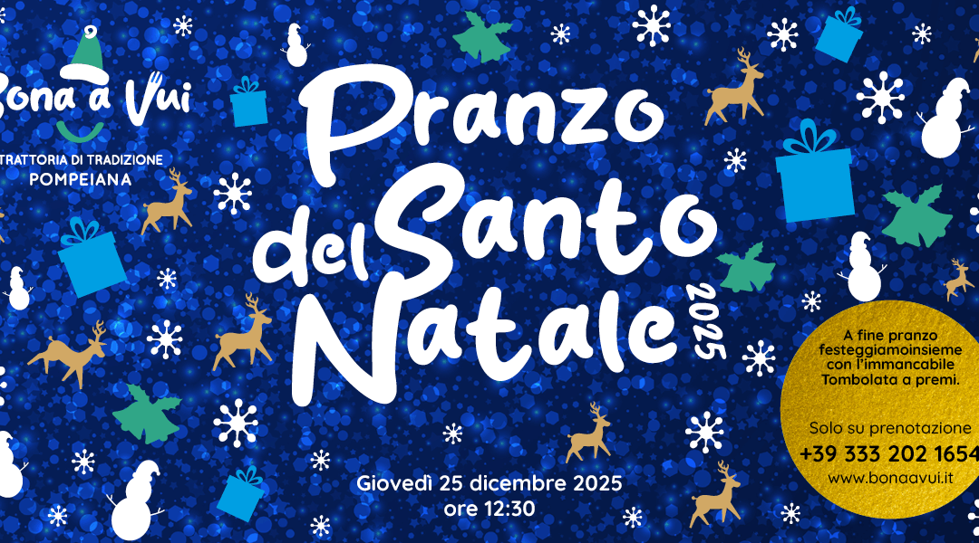 Pranzo di Natale a Bona a Vui